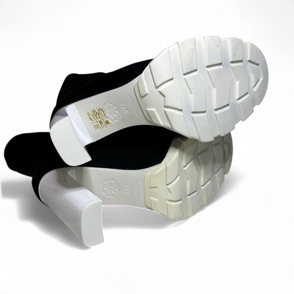 Alexander McQueen Neoprene Zip Booties 37.5 EU NWT - Picture 11 of 11